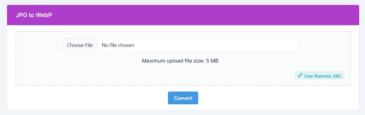 JPG to WebP Converter: Convert Images for Faster Web Performance